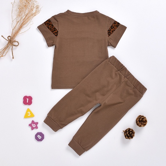 NWT 🎉 Leopard Print Top And Pants Set - Picture 2 of 10